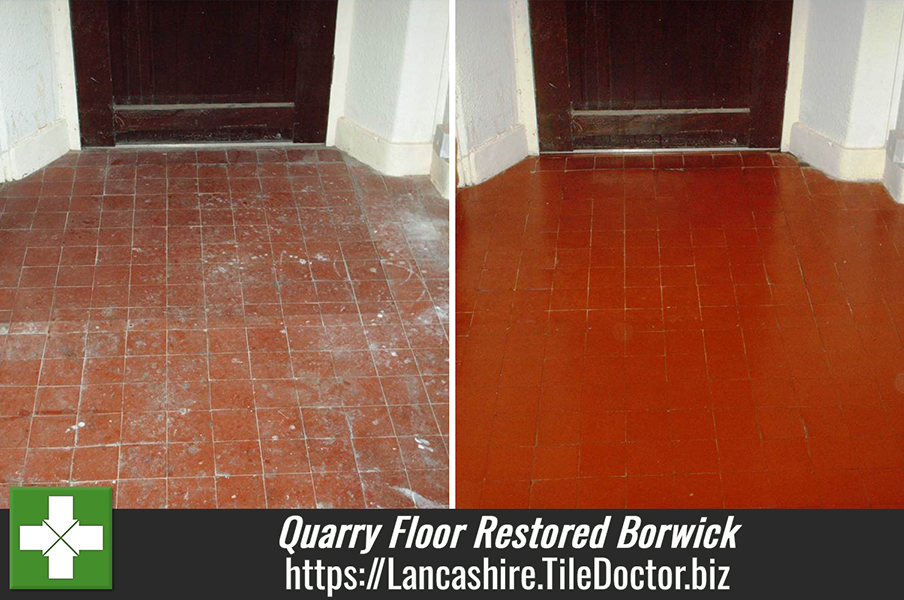 Quarry floor restored in Borwick Lancashire