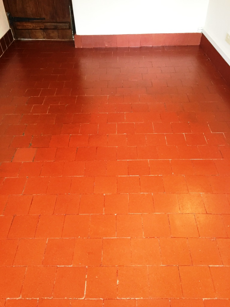 Quarry Tiled Floor Banbury After Cleaning